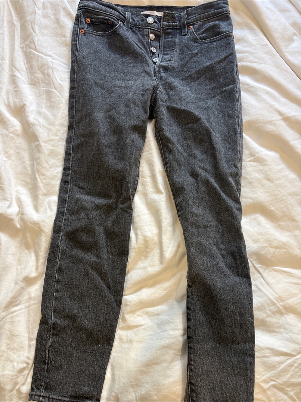 Levi's Straight-Leg Jeans in Black